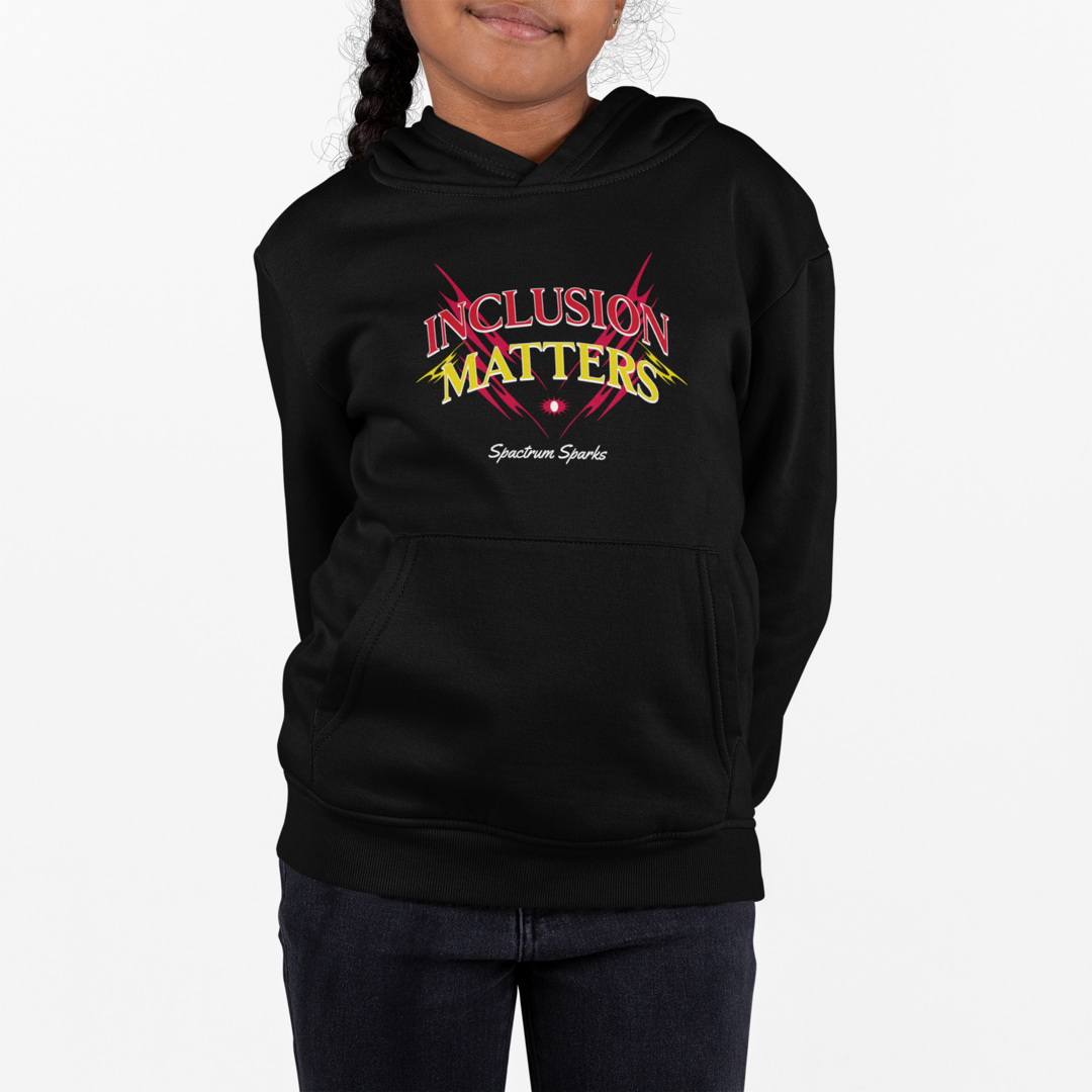 Different Yet Together - Inclusion - Kids Unisex Hoodie.