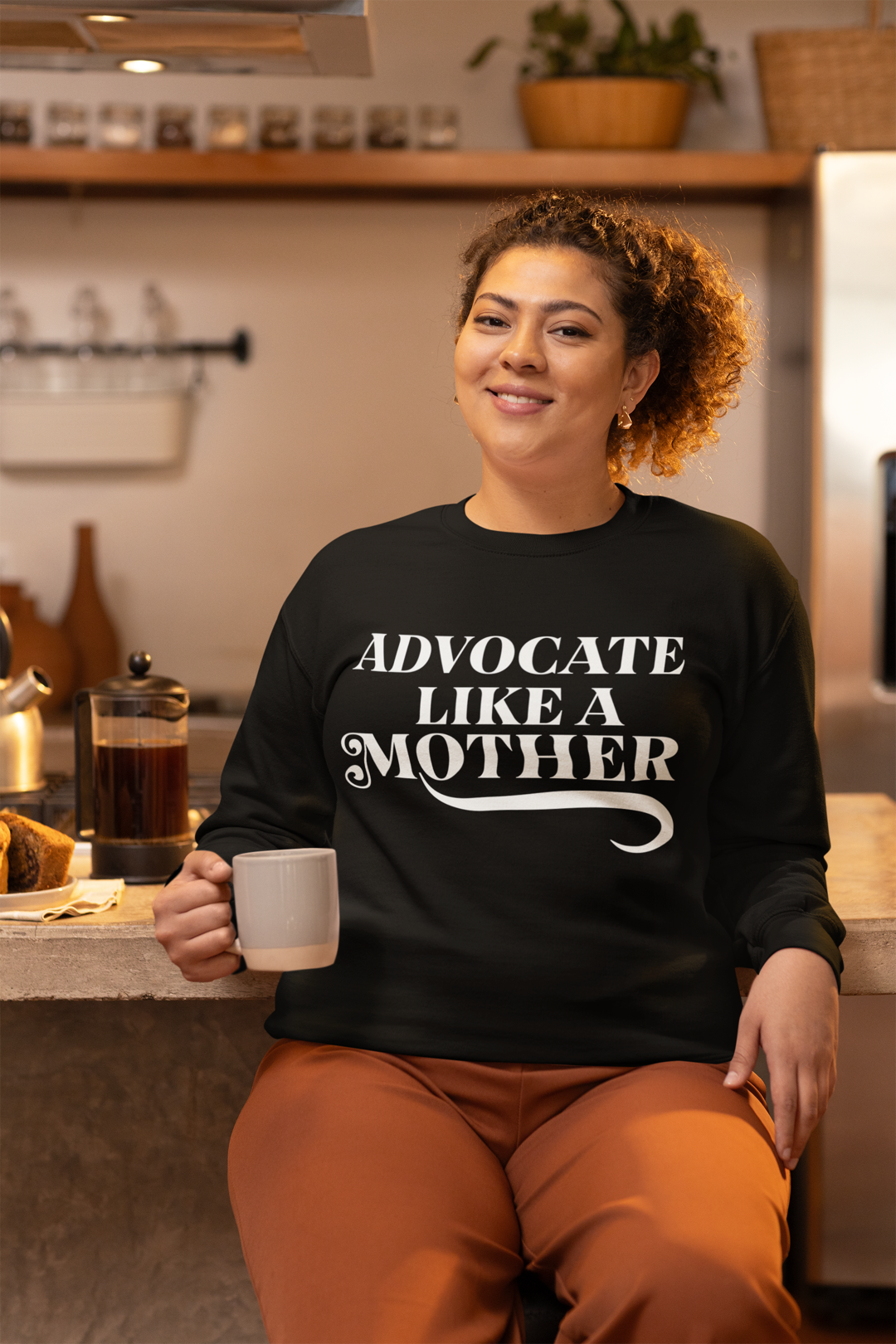 Advocate Like a Mother - Sweatshirt 100% Cotton